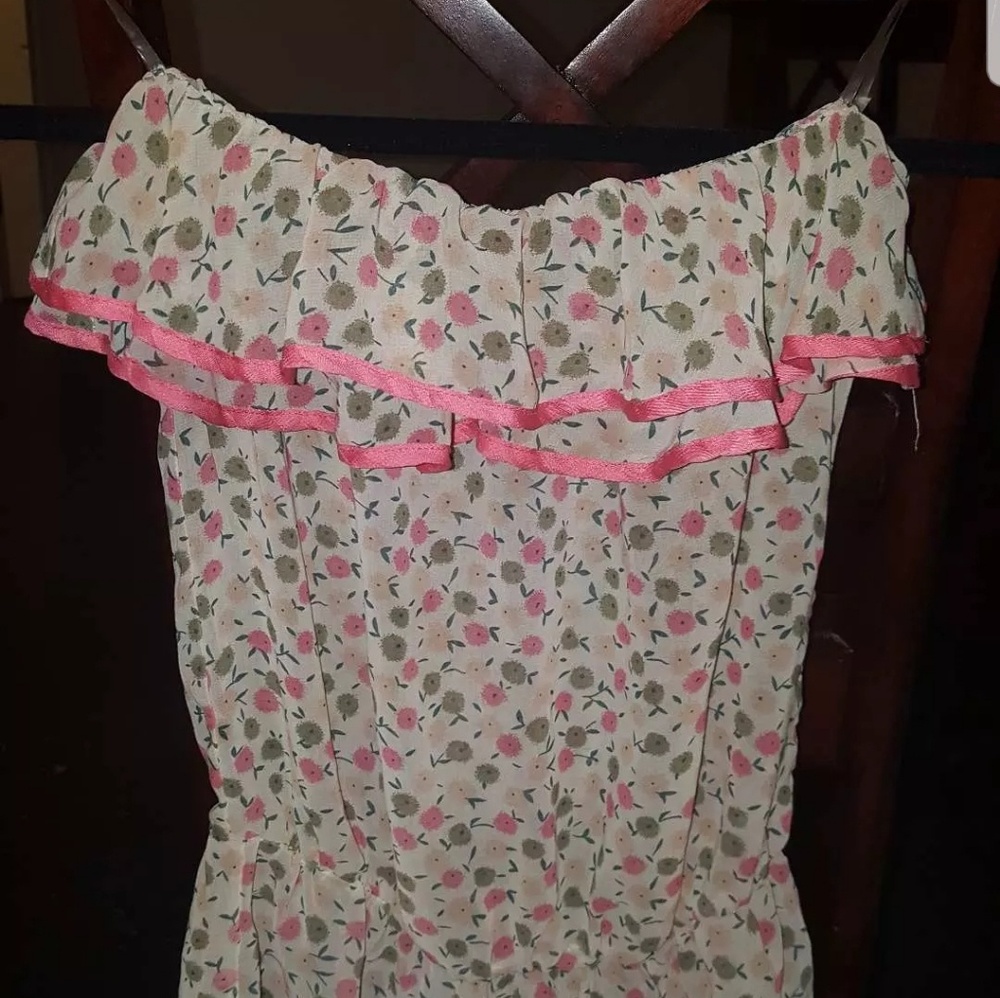 Floral Tube top